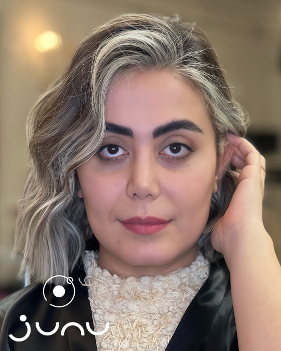 خدمات رنگ مو زعفرانیه