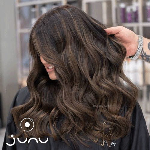 رنگ مو فندقی تیره