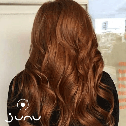 رنگ مو قهوه ای دارچینی