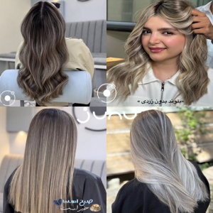 انواع مدل رنگ مو زنانه