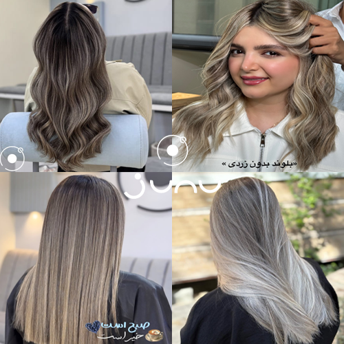 انواع مدل رنگ مو زنانه