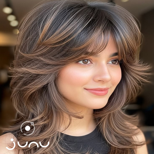 مدل موی ولف کات